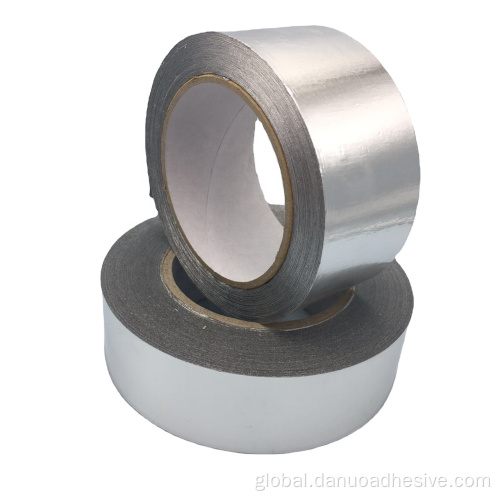 Reinforced Adhesive Aluminium Tape Reinforced of fiberglass Aluminium Foil Tape Manufactory